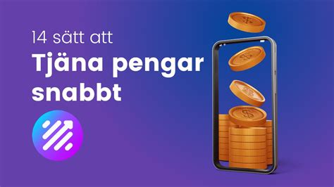 tjäna pengar snabbt 16 år